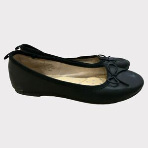 Cat & Jack Kids Ballet Flats - Rose Gold & Black - Size 13 EUC